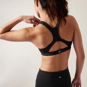 💋ATHLETA ULTIMATE BRA - NWT - SIZE SMALL -SUPERSONIC - BLACK 💋